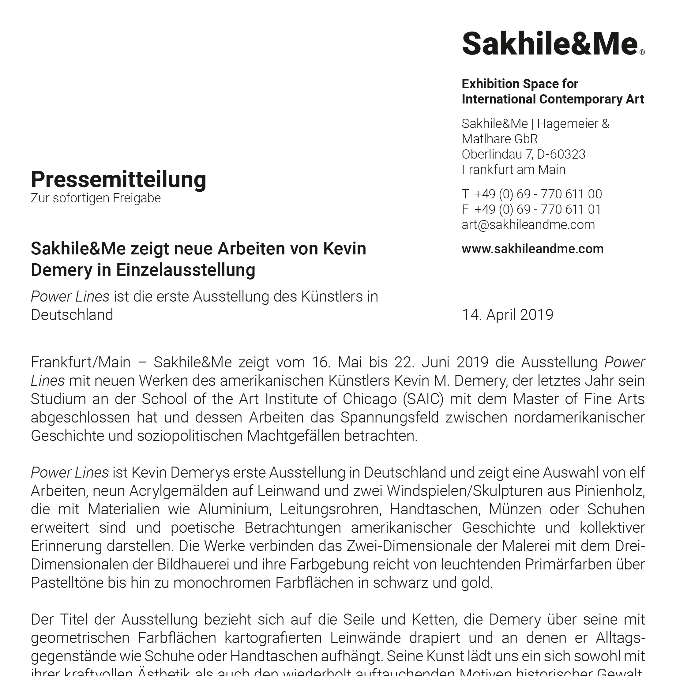 Press release (German)