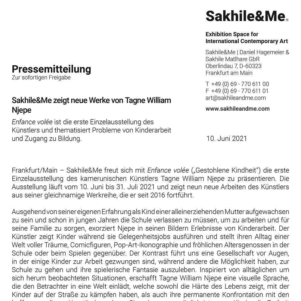 Press release (German)